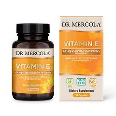 Dr. Mercola Vitamin E, 30 капсул