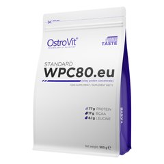 OstroVit STANDARD WPC80.eu, 900 грам Арахісове масло