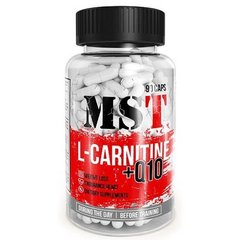 MST L-Carnitine + Q10, 90 капсул