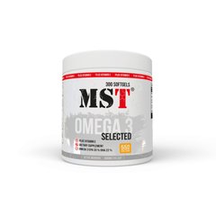 MST Omega 3 Selected 65%, 300 капсул