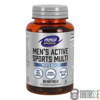 NOW Mens Active Sports Multi, 90 капсул