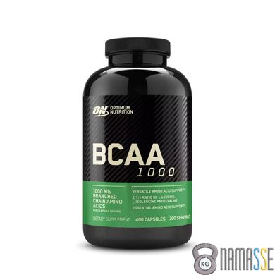 Optimum BCAA 1000, 400 капсул
