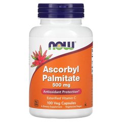 NOW Ascorbyl Palmitate 500 mg, 100 капсул