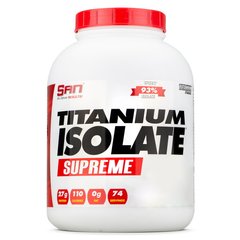 SAN Titanium Isolate Supreme, 2.27 кг Полуничній йогурт