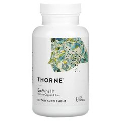 Thorne BioMins II, 120 капсул