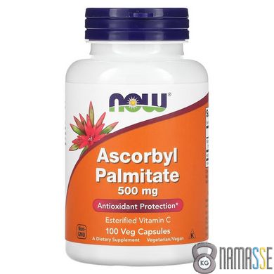 NOW Ascorbyl Palmitate 500 mg, 100 капсул