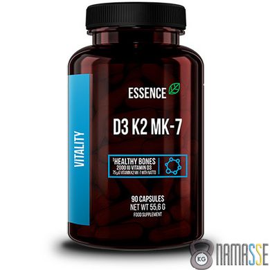 Essence D3 K2 MK-7, 90 капсул