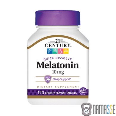 21st Century Melatonin 10 mg, 120 таблеток