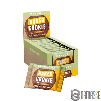 MyProtein Vegan Baked Cookie, 12*75 грам Солона карамель