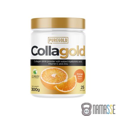 Pure Gold Protein CollaGold, 300 грам Апельсиновий сок