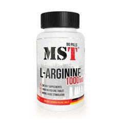 MST L-Arginine 1000 mg, 90 таблеток