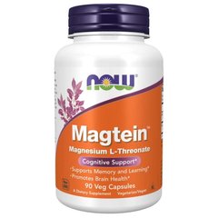 NOW Magtein, 90 вегакапсул
