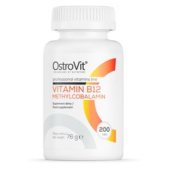 OstroVit Vitamin B12 Methylocobalamin, 200 таблеток