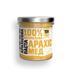 TOM Арахісова паста з медом, 300 грам - скло