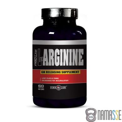 Form Labs L-Arginine, 180 капсул