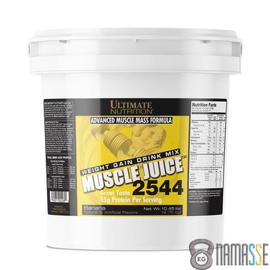 Ultimate Muscle Juice 2544, 4.75 кг Банан