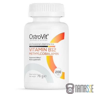 OstroVit Vitamin B12 Methylocobalamin, 200 таблеток