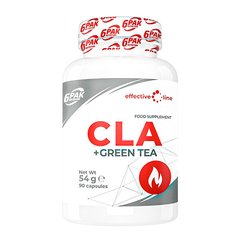 6PAK Nutrition CLA + Green Tea, 90 капсул