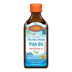 Carlson Labs Kid's The Very Finest Fish Oil, 200 мл Апельсин