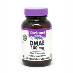 Bluebonnet DMAE 100 mg, 50 вегакапсул