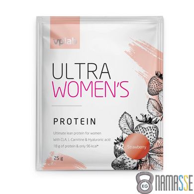 VPLab Ultra Women's Protein, 25 грам Полуниця