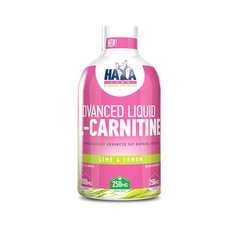 Haya Labs Advanced Liquid L-Carnitine 1000 mg, 500 мл Лайм-лимон
