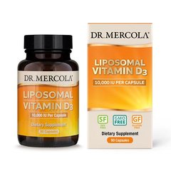 Dr. Mercola Liposomal Vitamin D3 10000 IU, 90 капсул