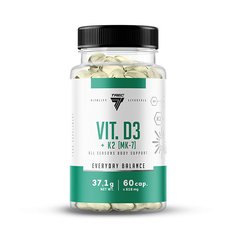 Trec Nutrition Vit.D3+K2, 60 капсул