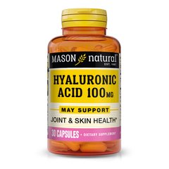 Mason Natural Hyaluronic Acid, 30 капсул