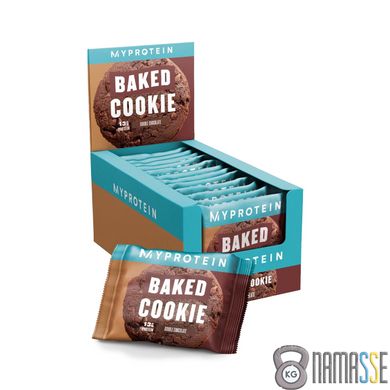 MyProtein Baked Cookie, 12*75 грам Подвійний шоколад