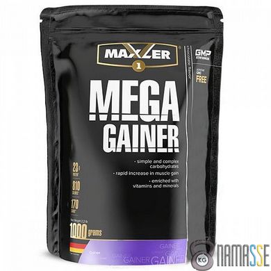 Maxler Mega Gainer, 1 кг Ваніль