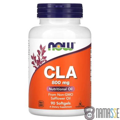 NOW CLA 800 mg, 90 капсул