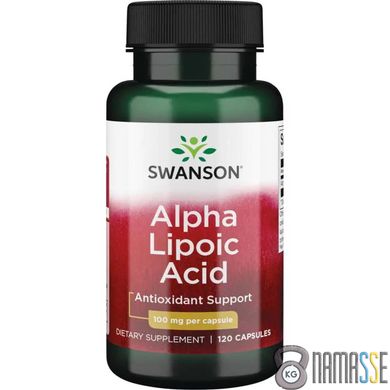 Swanson Alpha Lipoic Acid 100 mg, 120 капсул