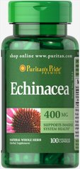 Puritan's Pride Echinacea 400 mg, 100 капсул