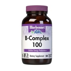 Bluebonnet B-Complex 100, 50 вегакапсул