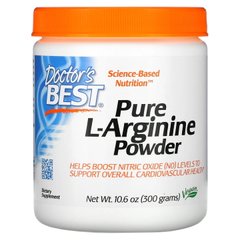 Doctor's Best Pure L-Arginine Powder, 300 грам