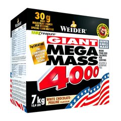 Weider Mega Mass 4000, 7 кг Ваніль
