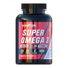 Vansiton Super Omega-3, 120 капсул