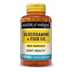 Mason Natural Glucosamine & Fish Oil, 90 капсул