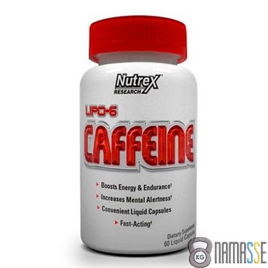 Nutrex Research Lipo-6 Caffeine, 60 капсул