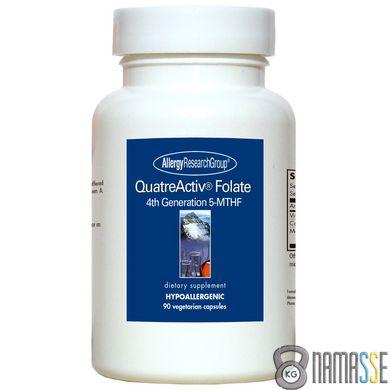 Allergy Research Group QuatreActiv Folate, 90 капсул