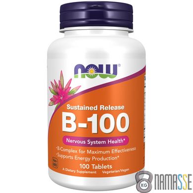 NOW Vitamin B-100, 100 таблеток