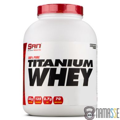 SAN 100% Pure Titanium Whey, 2.27 кг Ваніль
