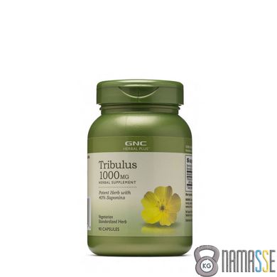 GNC Herbal Plus Tribulus 1000 mg, 90 капсул