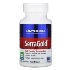 Enzymedica Serra Gold, 60 капсул