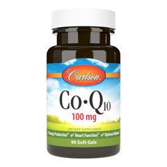 Carlson Labs CoQ10 100 mg, 90 капсул