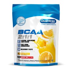 Quamtrax BCAA 2:1:1 , 500 грам Апельсин