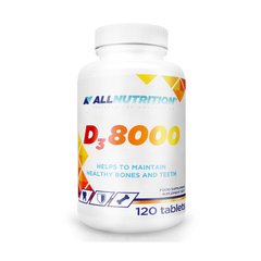 AllNutrition Vitamin D3 8000, 120 таблеток