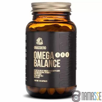 Grassberg Omega 3-6-9 Balance, 90 капсул