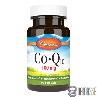 Carlson Labs CoQ10 100 mg, 90 капсул